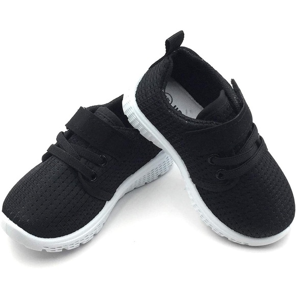 Old Navy Other - Old Navy Kids Black and White Slip-On Sneakers with Breathable Mesh